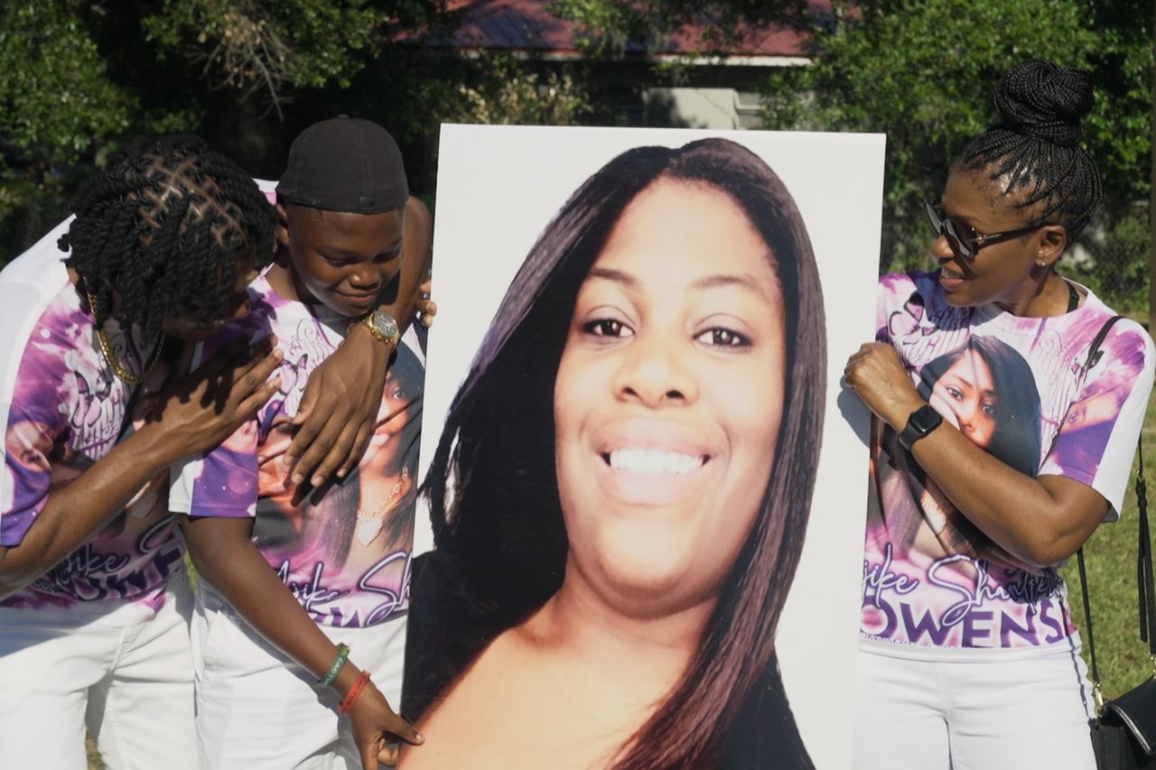 The Perfect Neighbor A photo from the remembrance ceremony for AJ Owens.Credit: Netflix