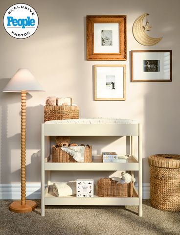 Tori Kelly's son's nursery.Credit: Crate & Kids