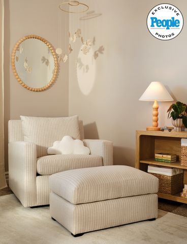 Tori Kelly's son's nursery.Credit: Crate & Kids