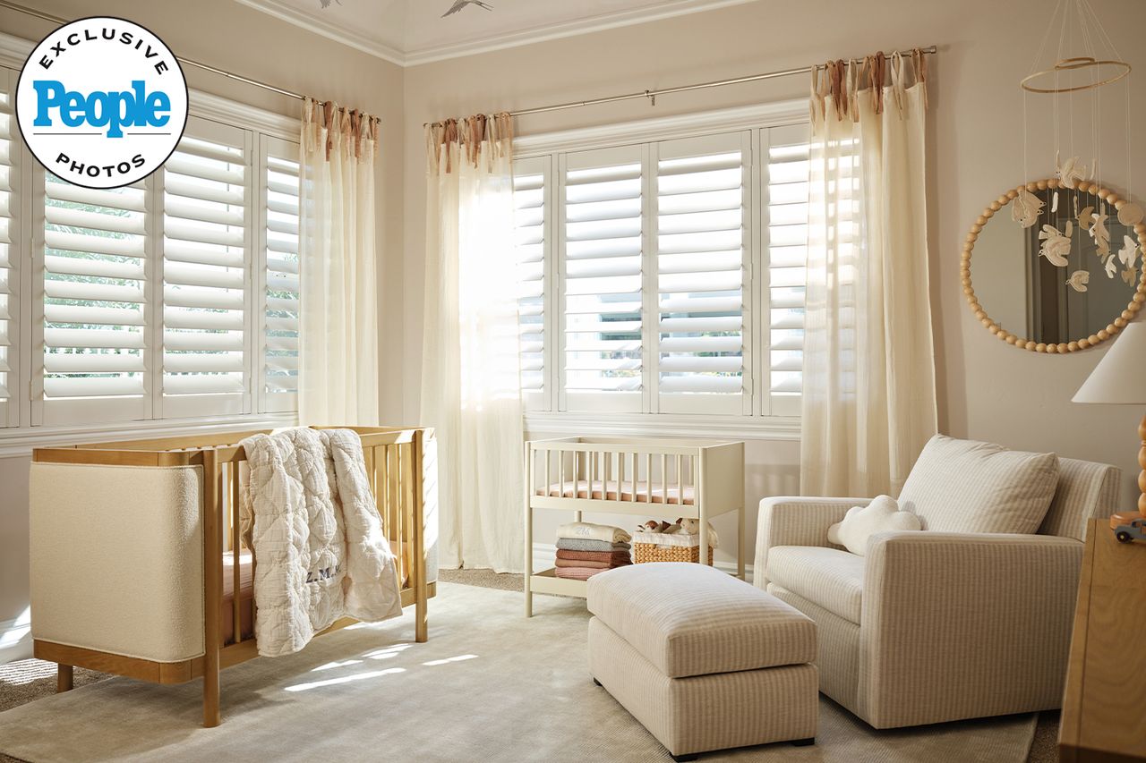 Tori Kelly's son's nursery.Credit: Crate & Kids