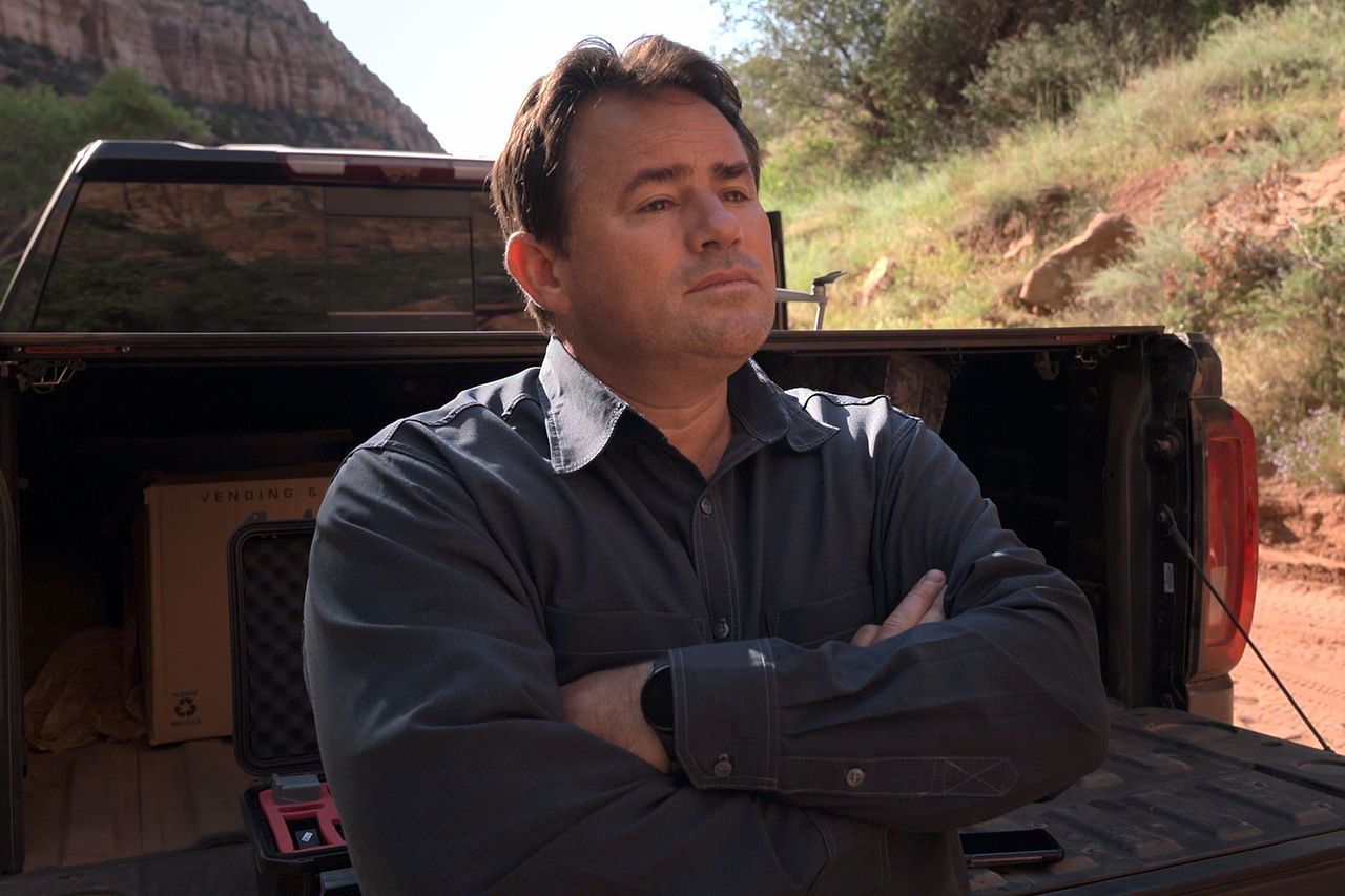 Samuel Bateman in Trust Me: The False Prophet: Season 1 Samuel Bateman in 'Trust Me: The False Prophet.'Credit: NETFLIX