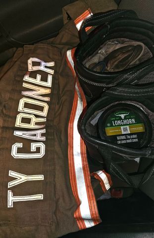 Ty Gardner uniformCredit: Loyal Fire Department/Facebook
