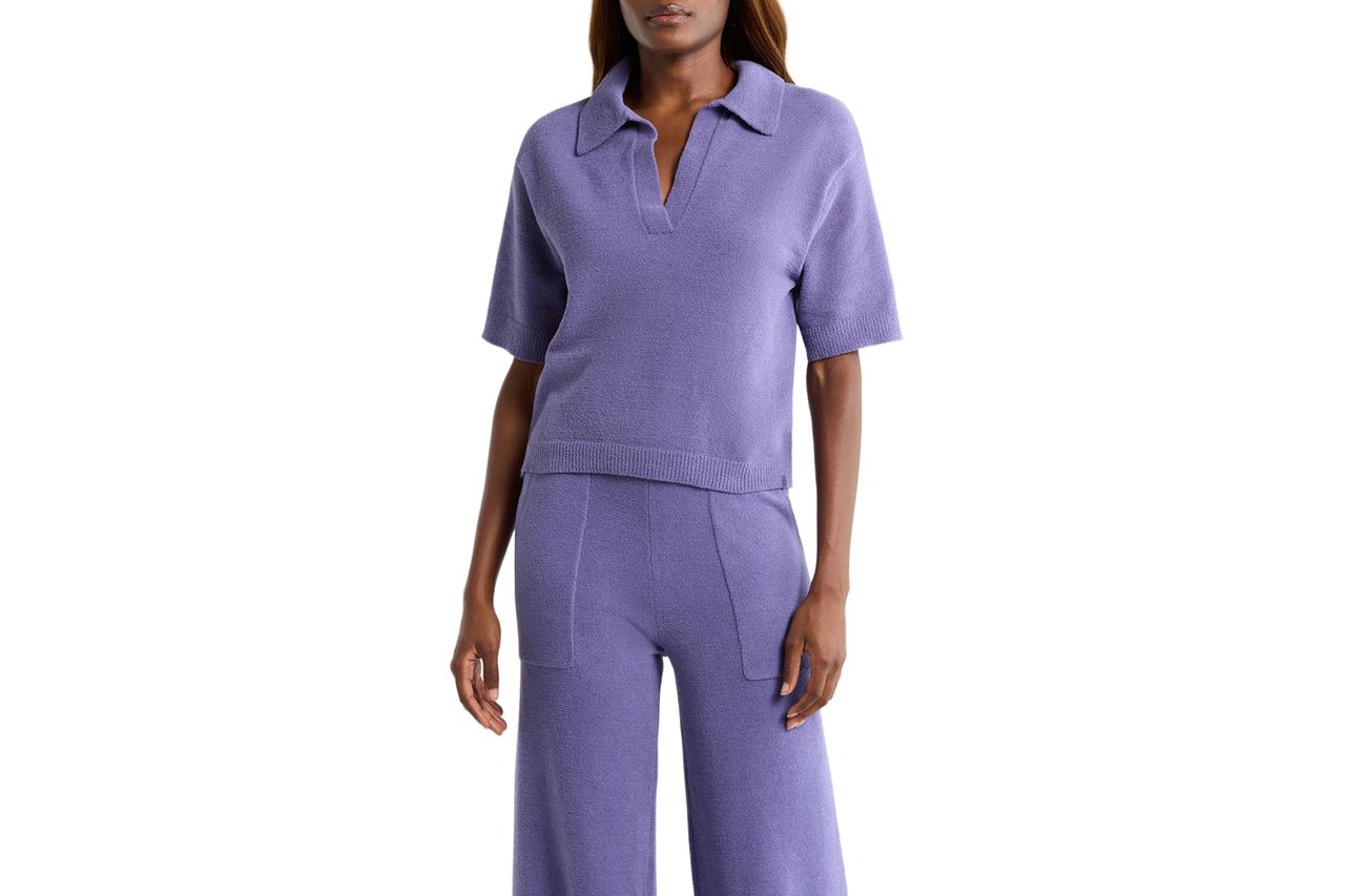 UGG Keslyn Johnny Collar Knit Polo Credit: Nordstrom