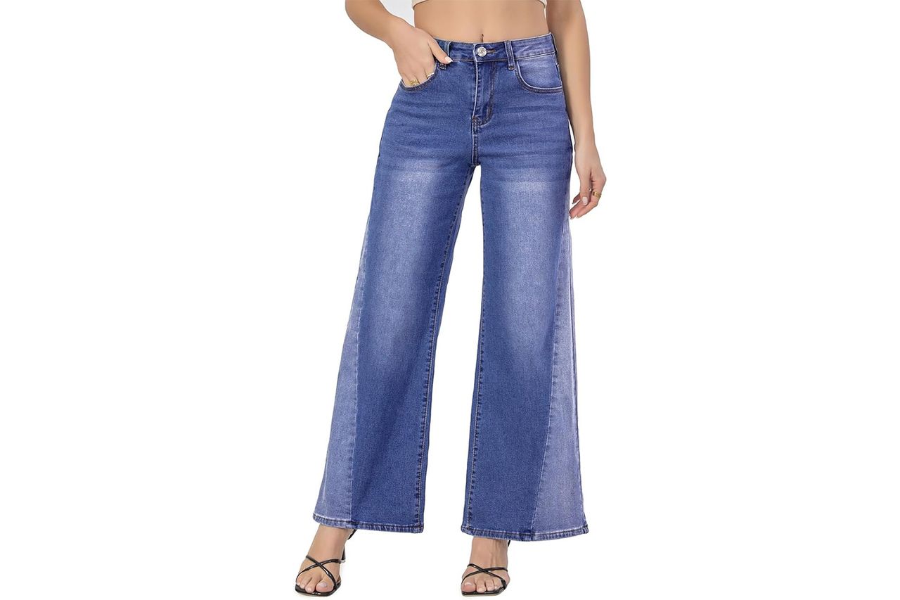 Amazon VIPONES Women's Wide Leg Jeans Credit: Amazon