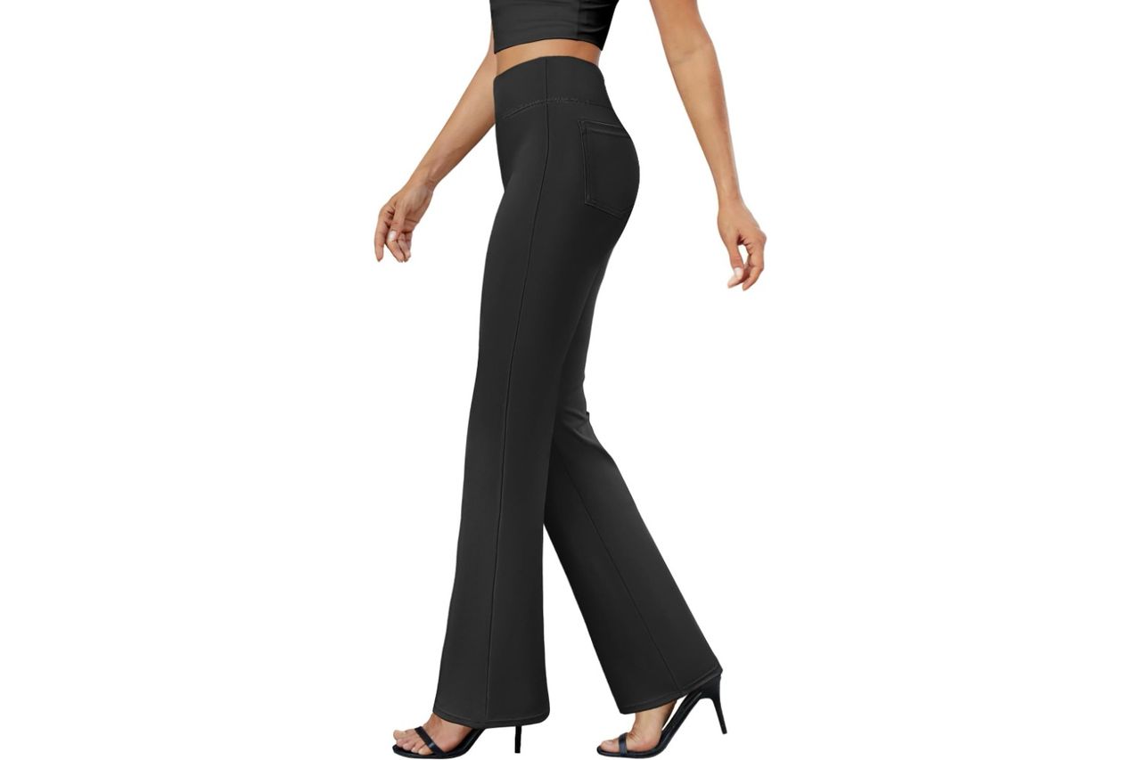 Bootcut Dress Pants Business Casual Work Pants Credit: Amazon