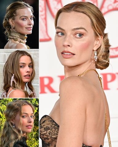 Margot Robbie's method makeup on 'Wuthering Heights' promo tour.Credit: Getty; Instagram (2); Getty