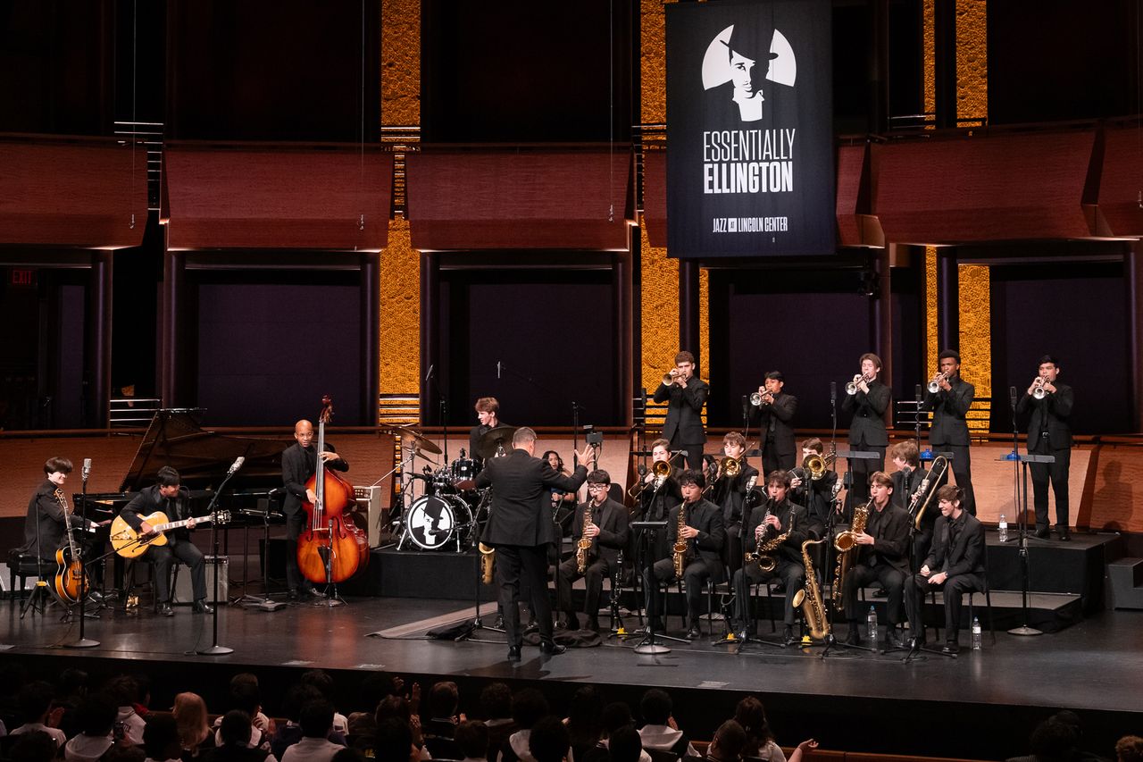 The 31st Annual Essentially Ellington High School Jazz Band CompetitionCredit: Gilberto Tadday/Jazz at Lincoln Center