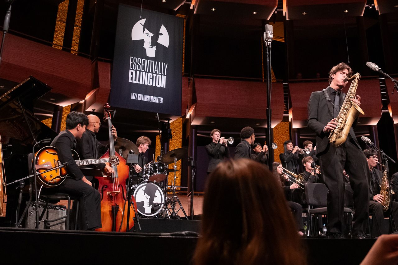 The 31st Annual Essentially Ellington High School Jazz Band CompetitionCredit: Gilberto Tadday/Jazz at Lincoln Center