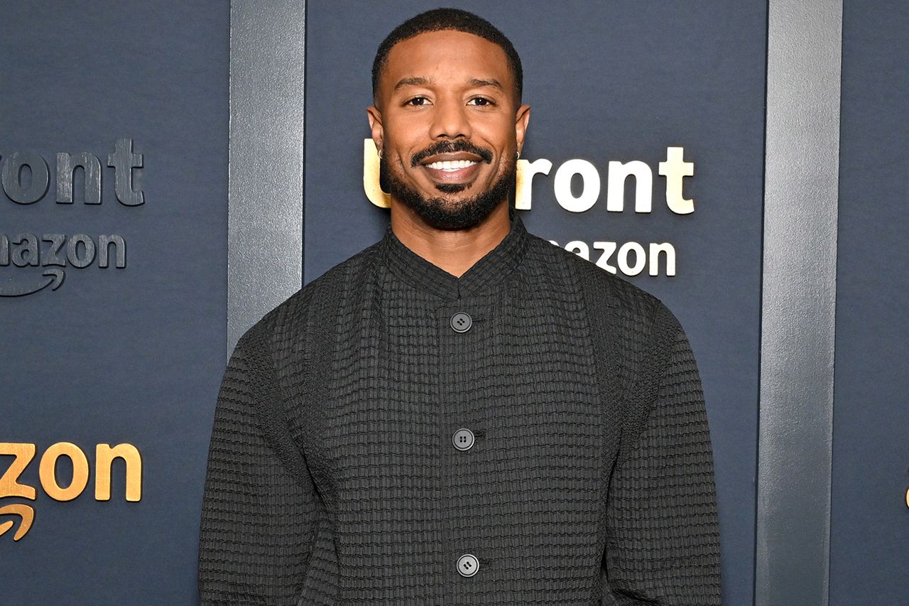 Michael B. Jordan on May 11Credit: Slaven Vlasic/Getty