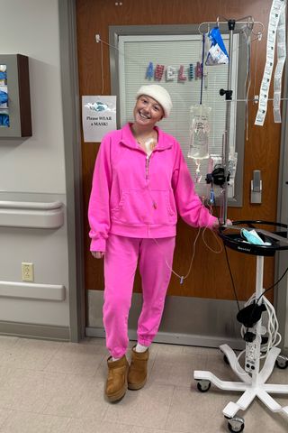Amelia Sullivan in the hospitalCredit: Amelia Sullivan