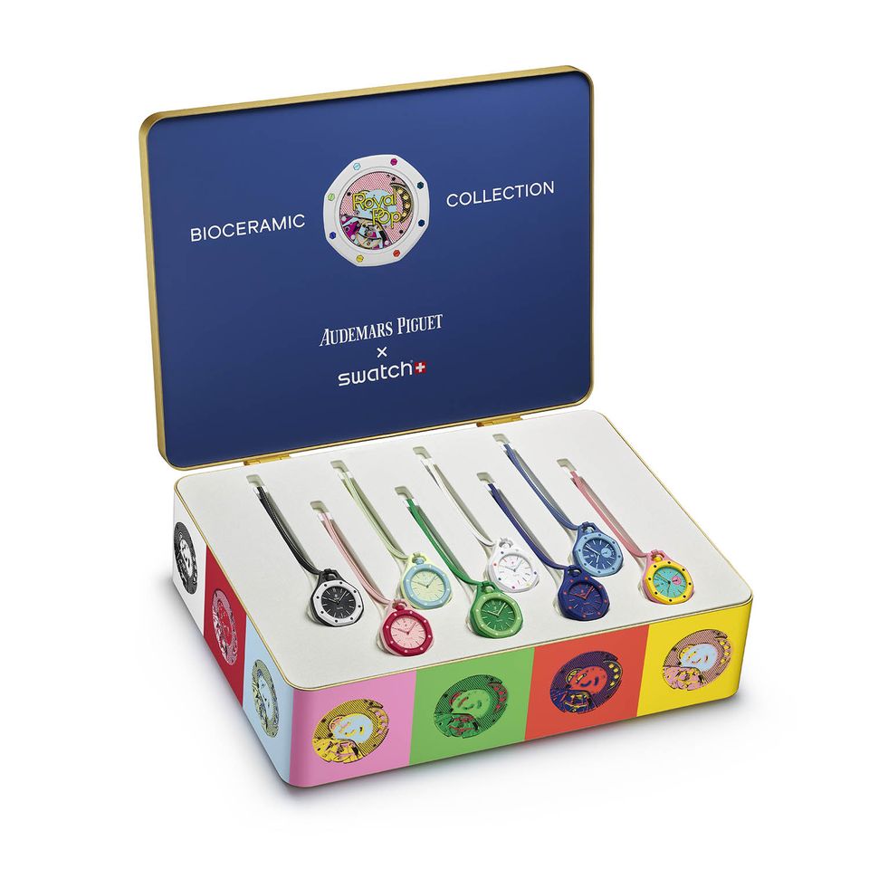 Audemars Piguet x Swatch | Royal Pop CollectionCredit: Swatch