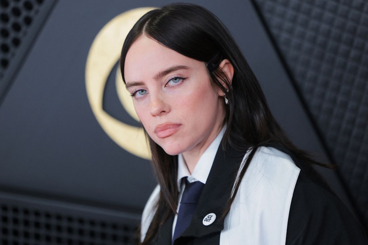 Billie Eilish arrives for the 68th Annual Grammy AwardsCredit: Etienne LAURENT / AFP via Getty