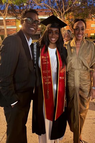 Chris Rock Chris Rock with ex-wife Malaak and daughter ZahraCredit: malaak compton/instagram
