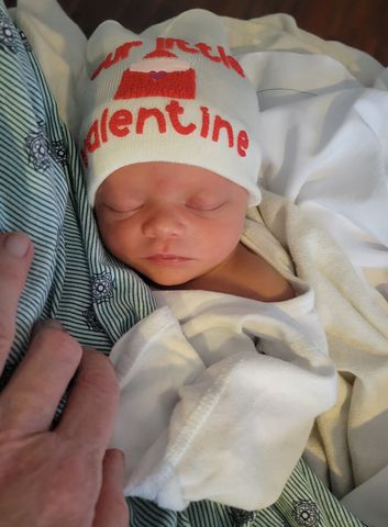 Zairah Chevaria Zairah Cheveria days after her birth in February 2026Credit: Courtesy of the Cheveria Family