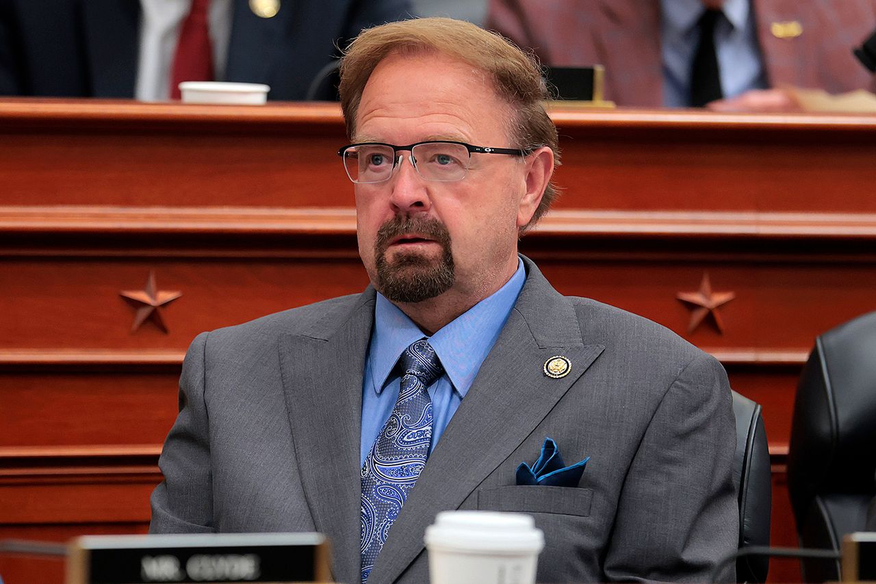 North Carolina Rep. Chuck Edwards on May 16, 2025.Credit: Anna Moneymaker/Getty