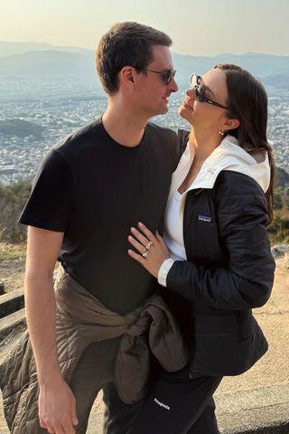 Evan Spiegel and Miranda KerrCredit: Miranda Kerr/Instagram