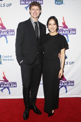 Evan Bates and Madison Chock attend the 2026 Figure Skating in Harlem Igniting the Dream Gala Evan Bates and Madison Chock attend the 2026 Figure Skating in Harlem Igniting the Dream Gala at Ziegfeld Ballroom on May 18, 2026Credit: Udo Salters Photography