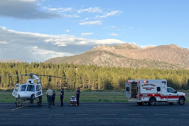 Father and Toddler Son RescuedCredit: El Dorado County Sheriff's Office