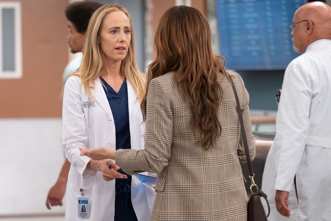 Kim Raver in 'Grey's Anatomy'Credit: Disney/Anne Marie Fox