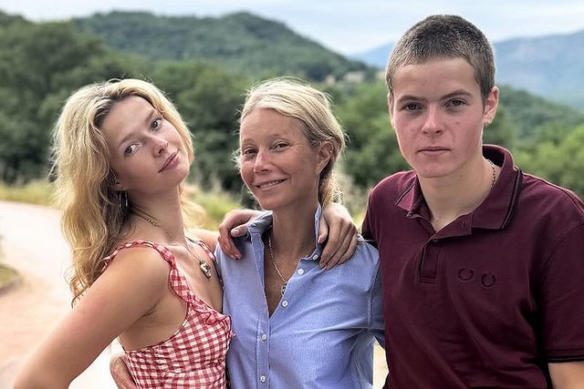 Apple Martin, Gwyneth Paltrow and Moses MartinCredit: Gwyneth Paltrow/Instagram