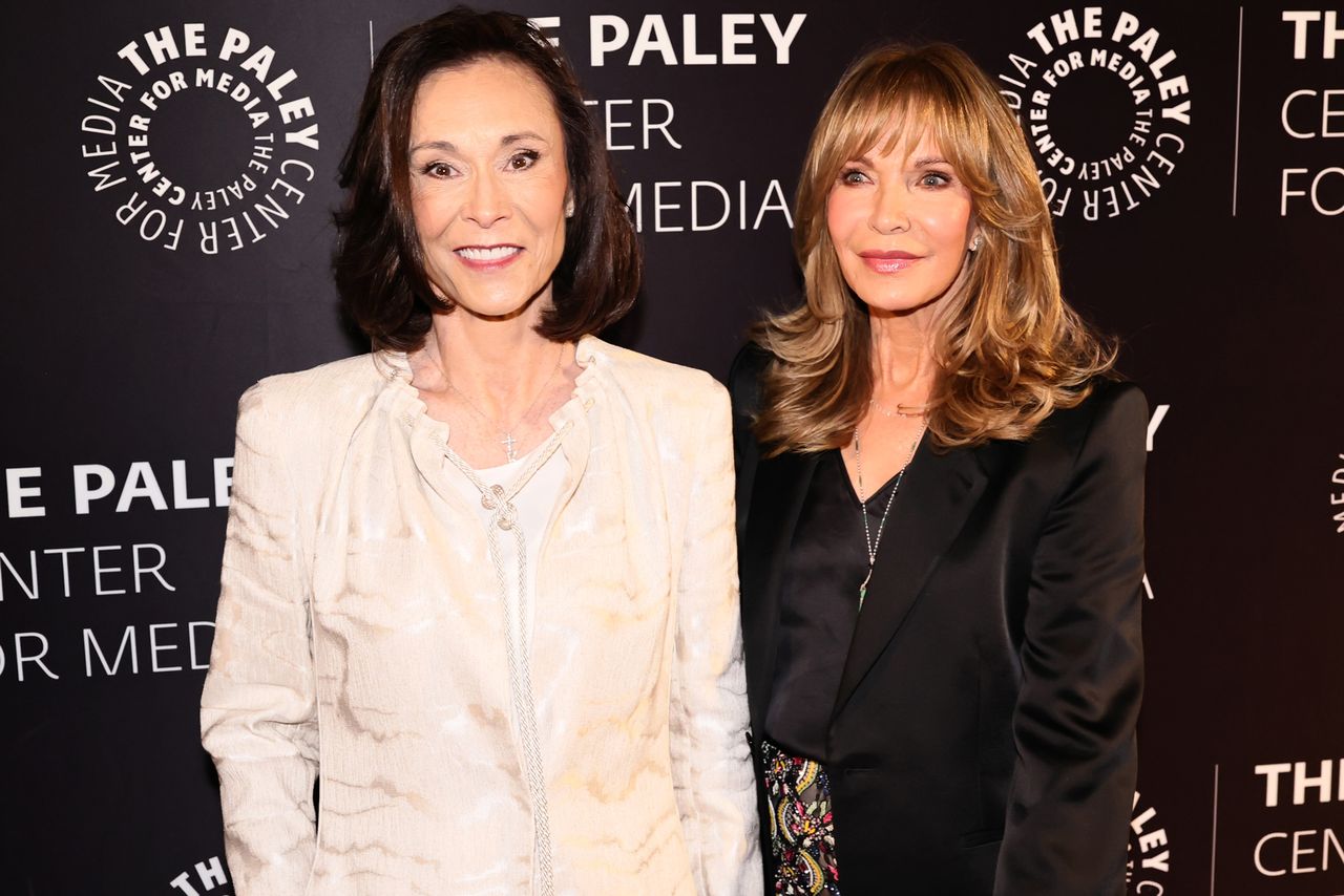 Kate Jackson and Jaclyn Smith at the 2026 Paley Honors Spring Gala in N.Y.C. on May 14Credit: Theo Wargo/Getty