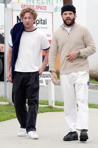 Jeremy Allen White and Ricky StaffieriCredit: TheImageDirect.com