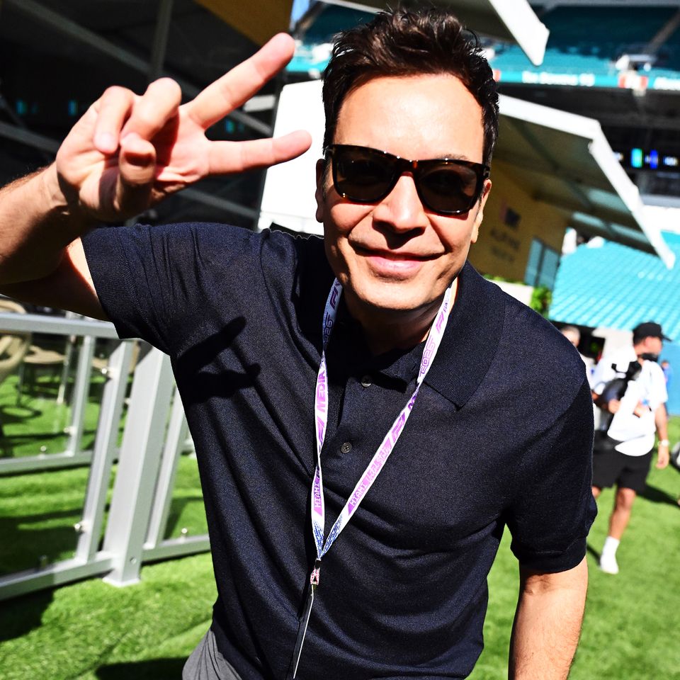 Jimmy FallonCredit: Mark Sutton - Formula 1/Formula 1 via Getty