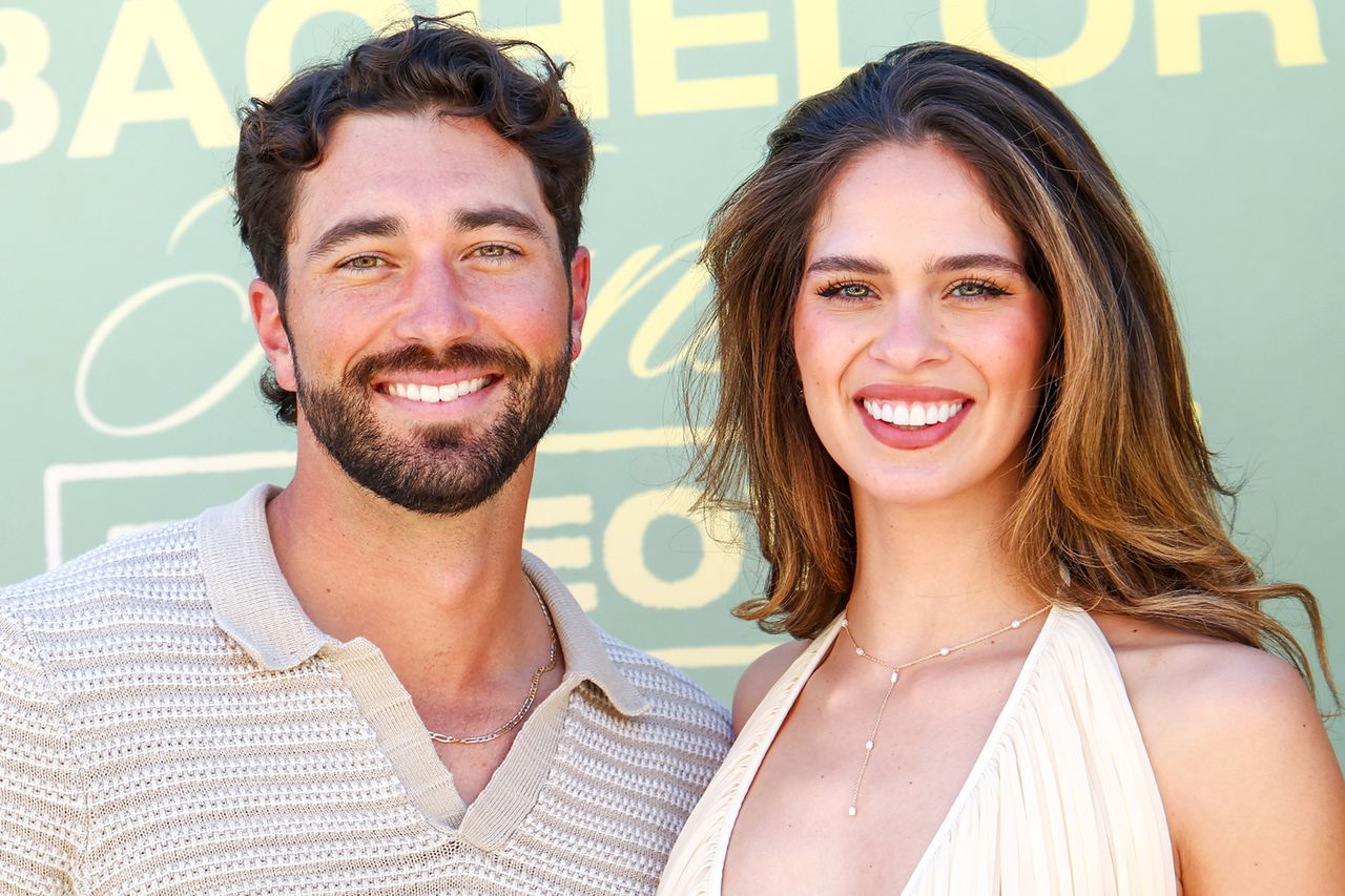 Joey Graziadei and Kelsey Anderson attend HGTV's first-ever event at the Bachelor Mansion to Celebrate Joey Graziadei and Kelsey AndersonCredit: Tommaso Boddi/Getty for HGTV