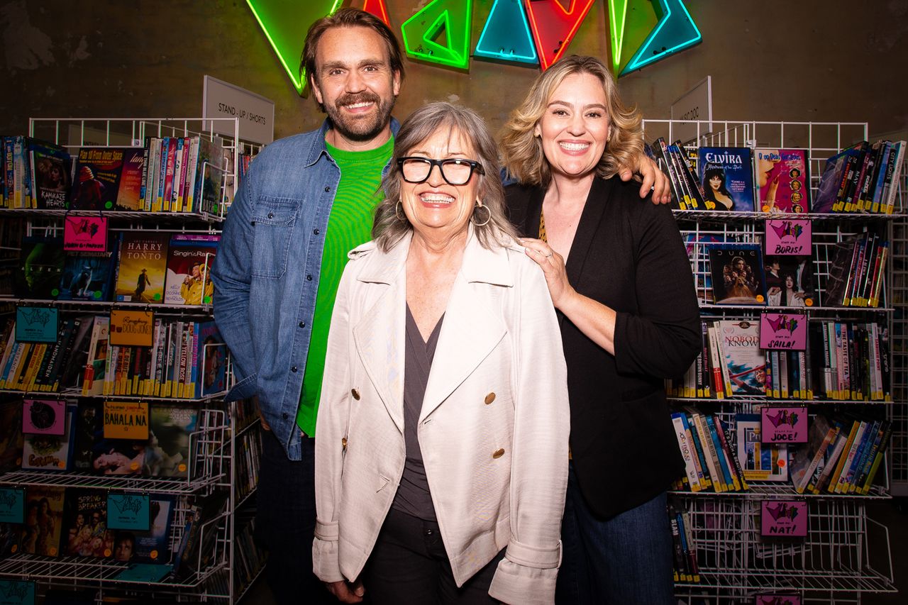 Chris, Rosmary and Jennifer CandyCredit: Cinespia / Kelly Lee Barrett