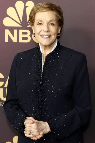 Julie Andrews arrives at NBC's Julie AndrewsCredit: Kevin Winter/Getty