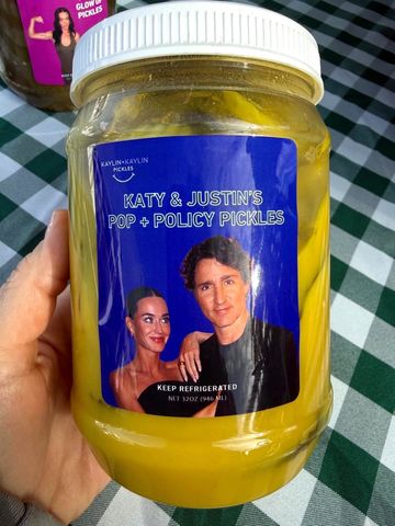 A custom pickle jar that Katy Perry shared on Instagram on May 2, 2026Credit: Katy Perry/Instagram