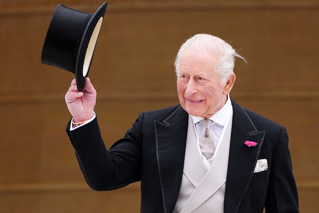 King Charles at Buckingham Palace on May 12Credit: Aaron Chown - WPA Pool/Getty