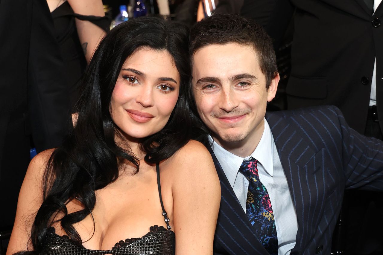 Jenner and Chalamet on January 04, 2026 in Santa Monica, CaliforniaCredit: Phillip Faraone/Getty