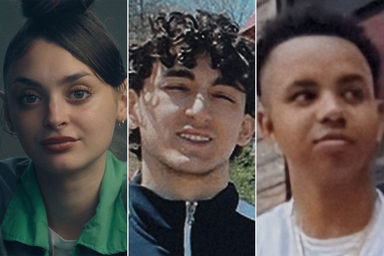 Mackenzie Shirilla, Dominic Russo and Davion FlanaganCredit: Netflix (3)