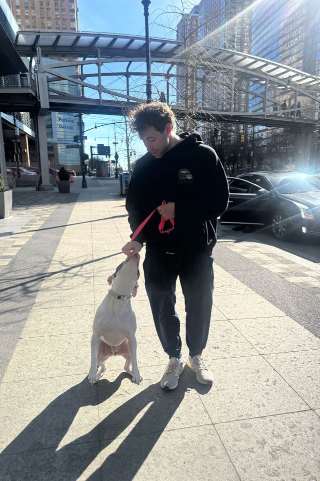 Coby Goodhart and a dogCredit: Courtesey of Coby Goodhart
