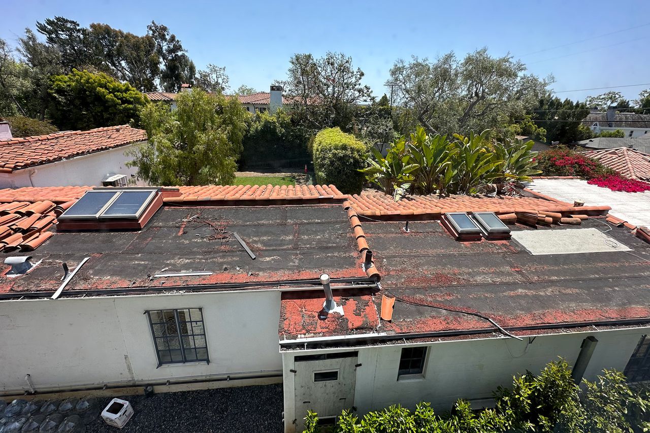 The roof of Marilyn Monroe's former Brentwood homeCredit: Courtesy of Pacific Legal Foundation