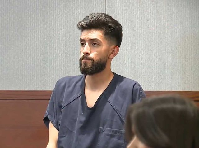 Maximilliano Chavez has been sentenced to up to 40 years prison after causing a car crash in 2025Credit: KTNV Channel 13 Las Vegas/YouTube