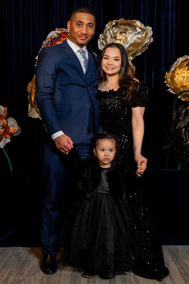 Two-year-old Milah ran around playing and jumping in-and-out of an inflatable pool at her dad's birthday party. When she woke from a nap, she couldn't stand, and when her parents had her walk, she limped. Her parents took her to the emergency room thinking maybe she had a sprained ankle. The next day, she couldn't even sit up, and soon she was paralyzed waist down. She was diagnosed with a spinal AVM. She had an 8-hour surgery, then months of rehab learning to walk again. Milah Fasciane at the Dell Children's Foundation Star Ball in January 2026Credit: Courtesy of the Dell Children's Foundation