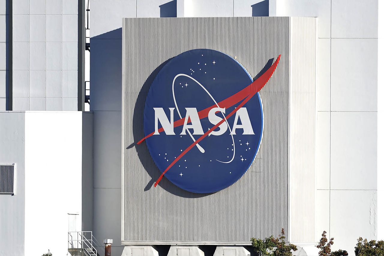 NASA logoCredit: Mario Tama/Getty
