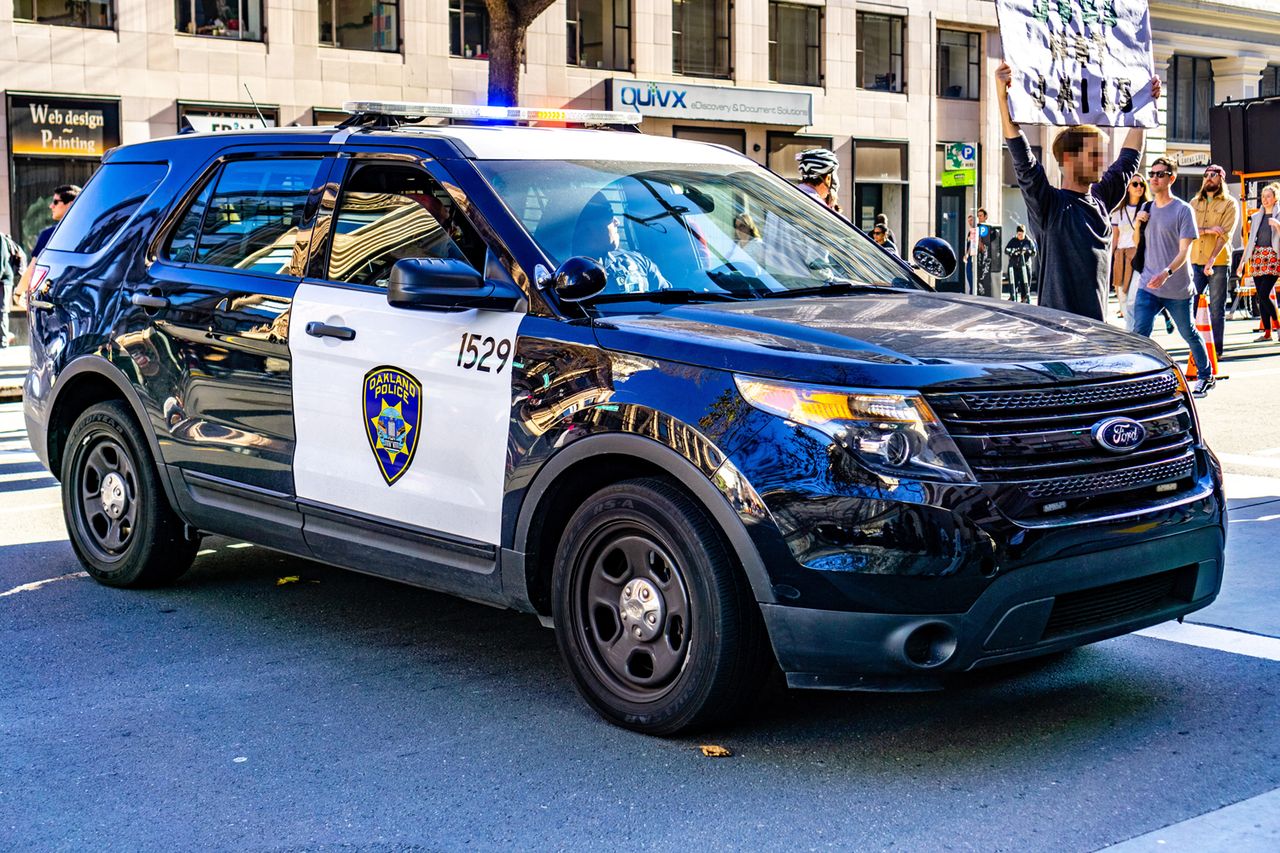An Oakland Police Department car (stock image)Credit: Alamy