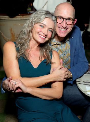LOS ANGELES, CALIFORNIA - JANUARY 29: (L-R) Paulina Porizkova and Jeff Greenstein attend the Estée Lauder Celebrates the New Double Wear at Chateau Marmont with Daisy Edgar-Jones at Chateau Marmont on January 29, 2026 in Los Angeles, California. Paulina Porizkova and Jeff Greenstein in Jan. 2026.Credit: Stefanie Keenan/Getty