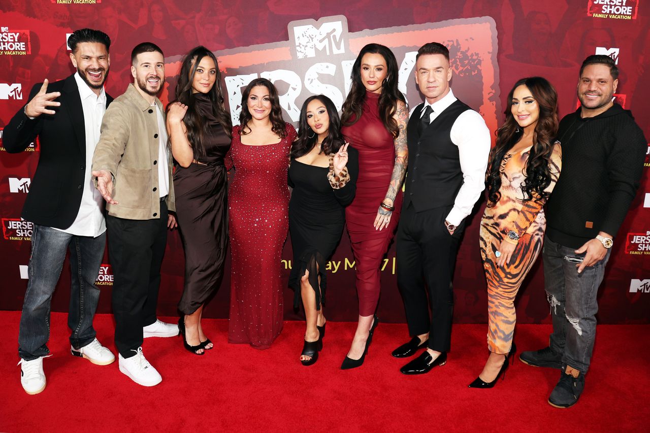 The cast of Jersey Shore: Family VacationCredit: Manny Carabel/Getty