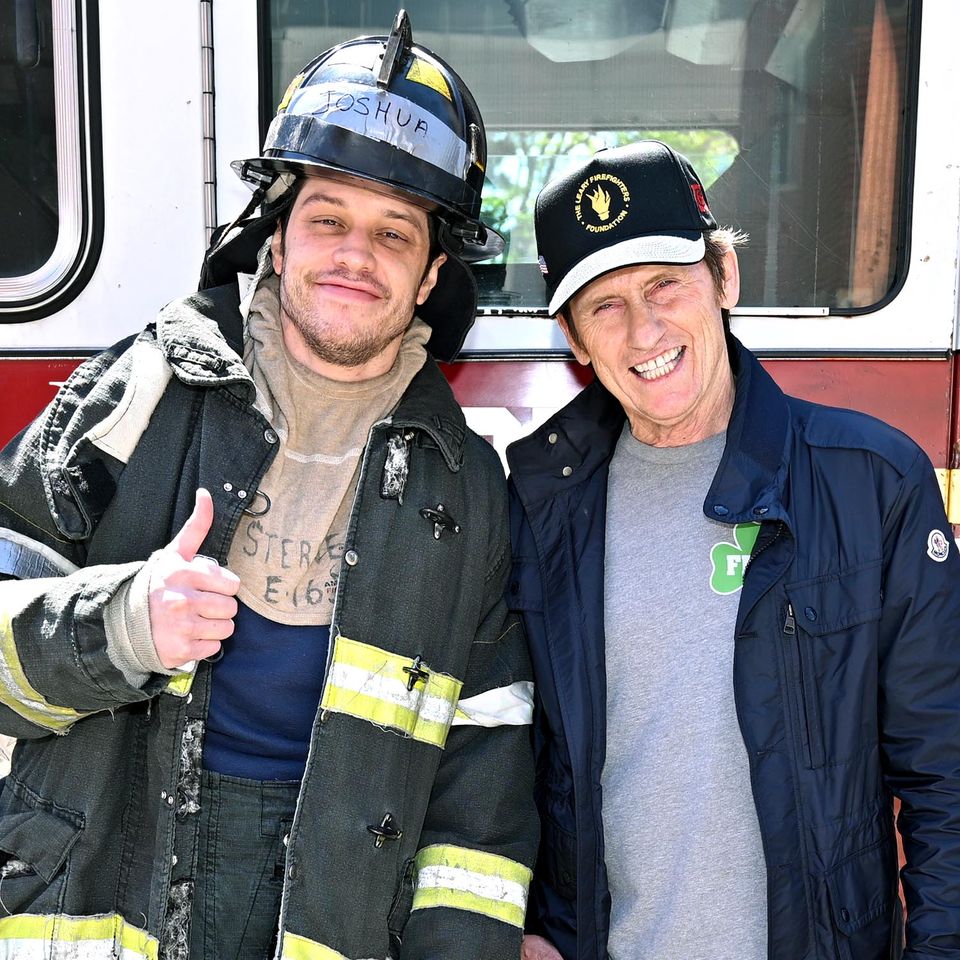 Pete Davidson and Denis LearyCredit: Roy Rochlin/Getty