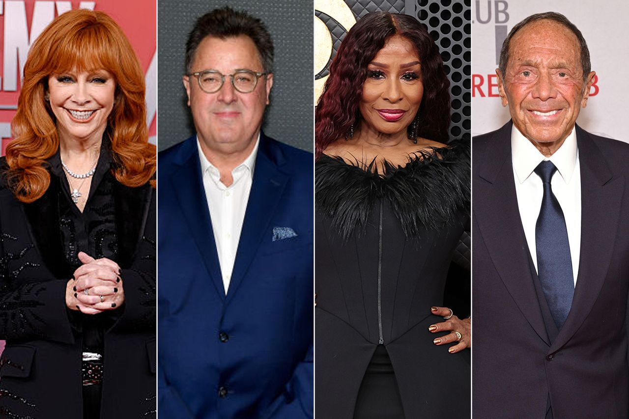 Reba McEntire; Vince Gill; Chaka Khan; Paul AnkaCredit: Jason Kempin/Getty; Jason Davis/Getty; Amy Sussman/Getty; Michael Tullberg/Getty