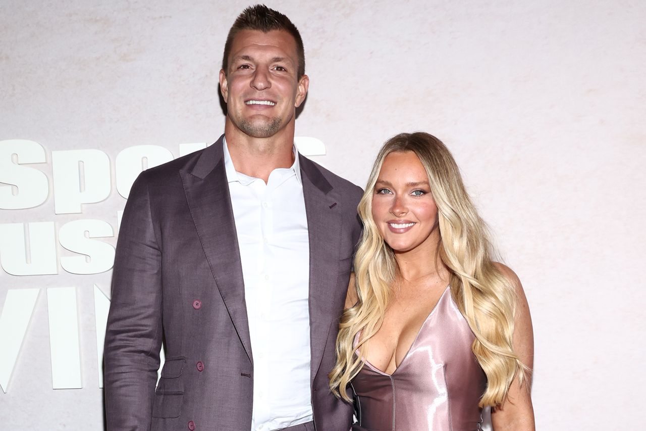 Rob Gronkowski and Camille Kostek.Credit: Stephanie Augello/Variety via Getty