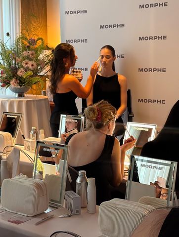 Shelby Ann Bell teaching a Morphe masterclassCredit: Courtesty Shelby Ann Bell and Morphe