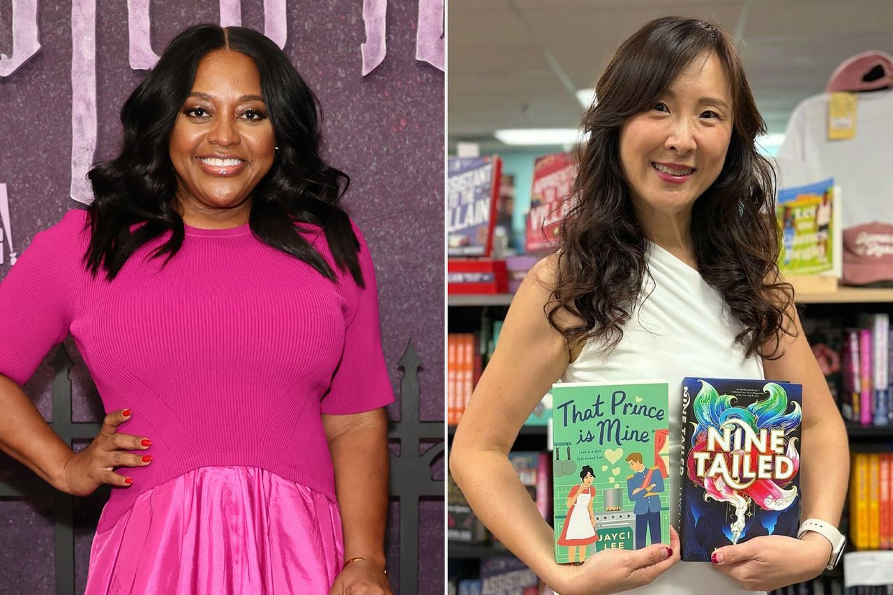 Sherri Shepherd; Jayci Lee holding her booksCredit: Arturo Holmes/Getty; Jayci Lee/instagram