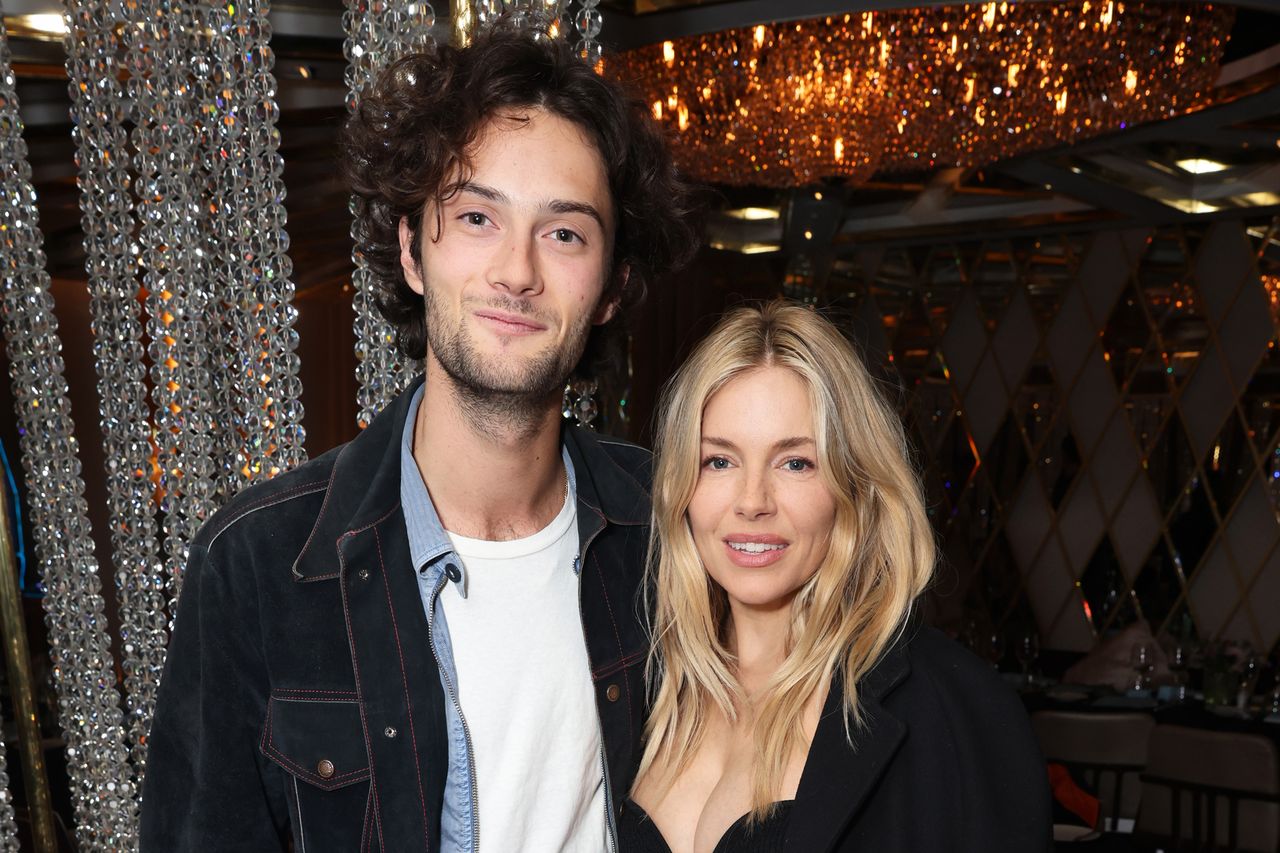 Oli Green and Sienna MillerCredit: Sama Kai/Dave Benett/Getty