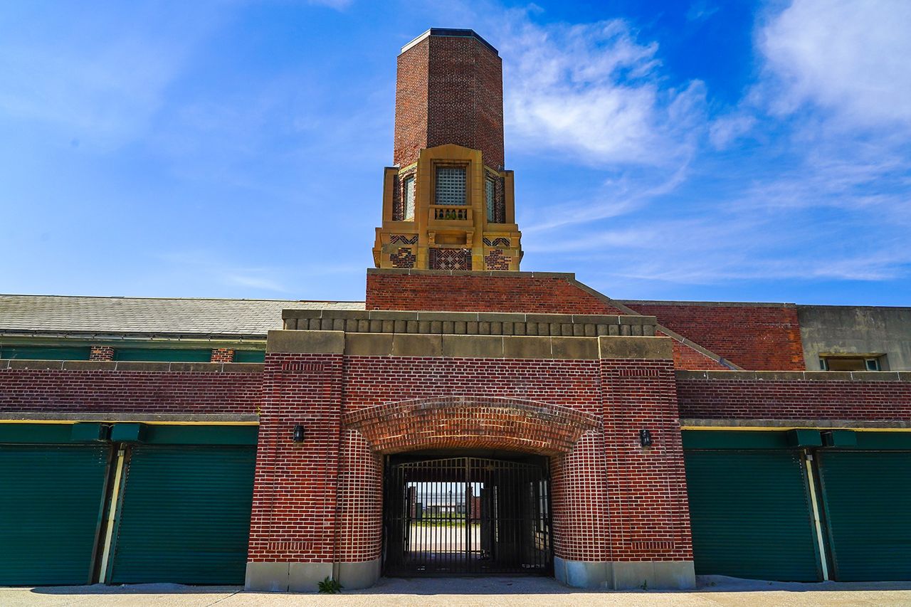 The Riis Park bathhouse at Jacob Riis Park in Far Rockaway. The Jacob Riis Park Bathhouse in Queens, New York.Credit: Shutterstock