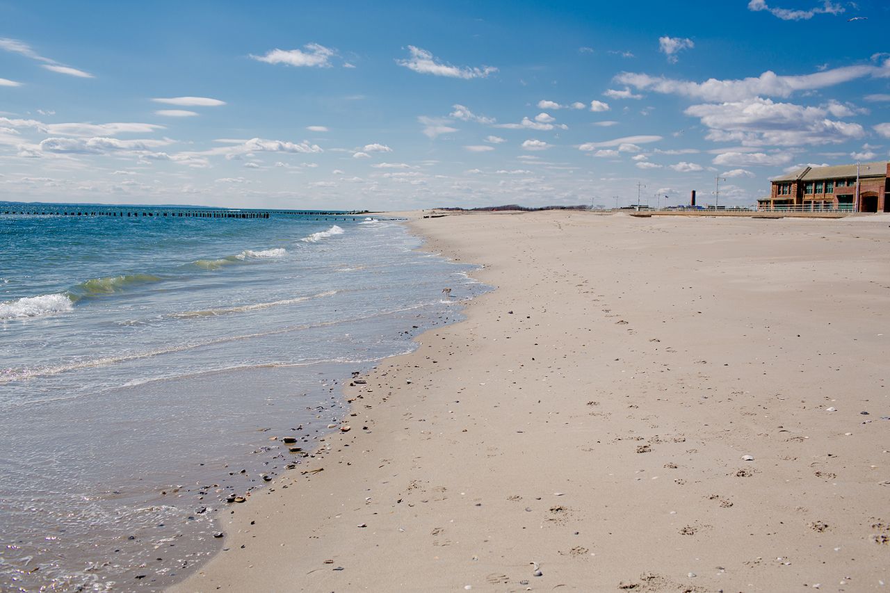 Jacob Riis Park NY. Jacob Riis Beach in Queens, New York.Credit: Shutterstock